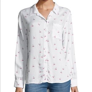 Rails Rocsi cherry print Button down